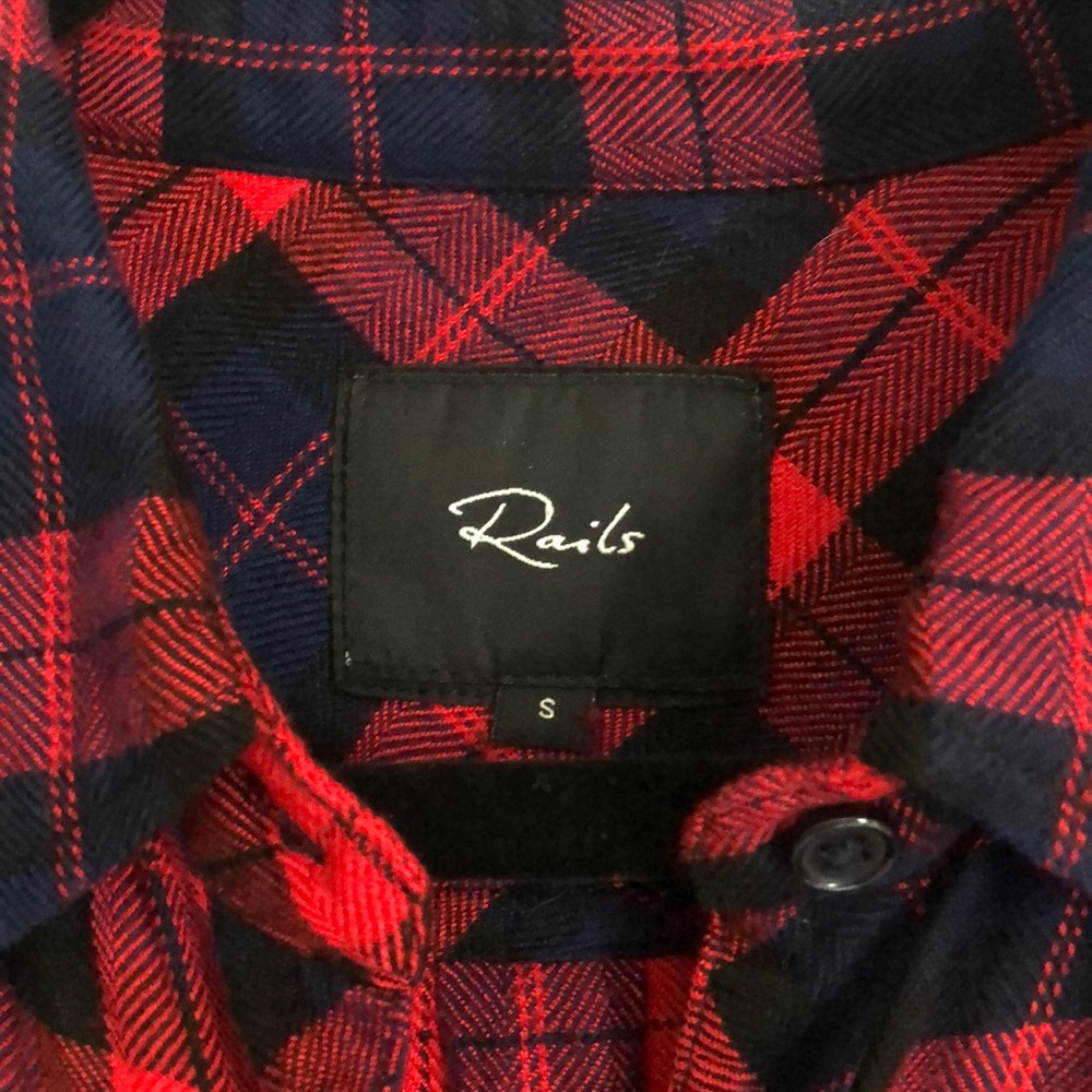Rails Hunter Plaid Button Down - image 2